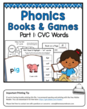 自然拼读读本游戏练习册 Phonics Books & Games 共4册PDF下载 百度网盘